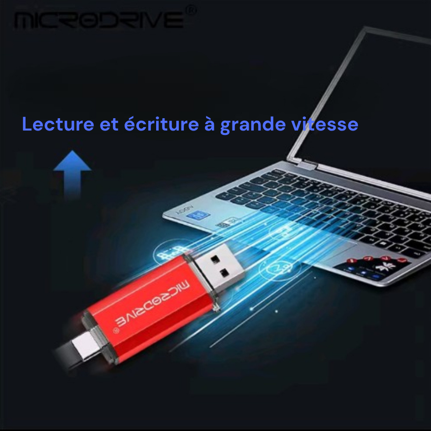 Clé USB Intelligente 2-en-1 – USB & Type-C
