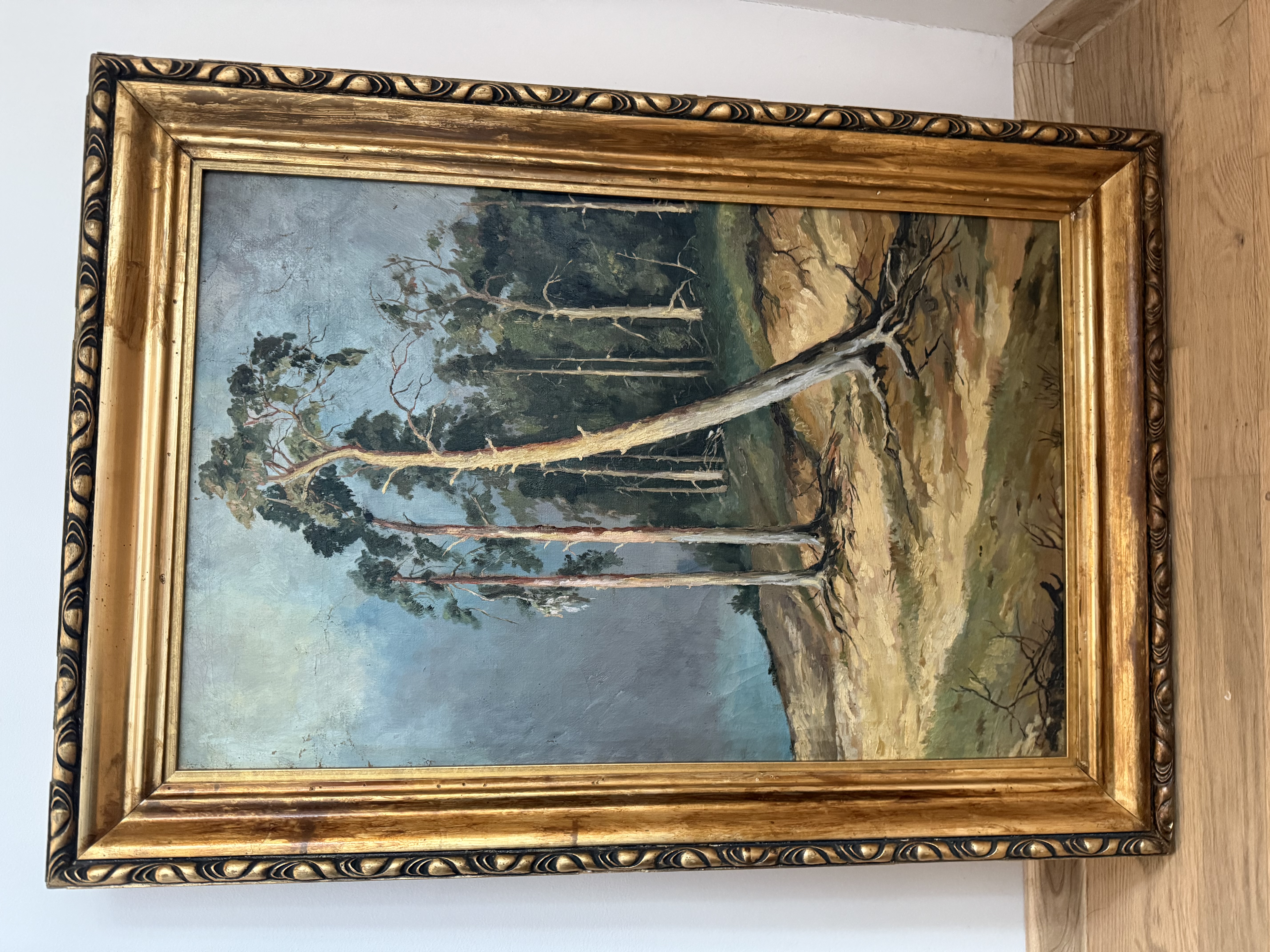 EW õlimaal koopia Šiškini "Enne äikest" 53x79cm