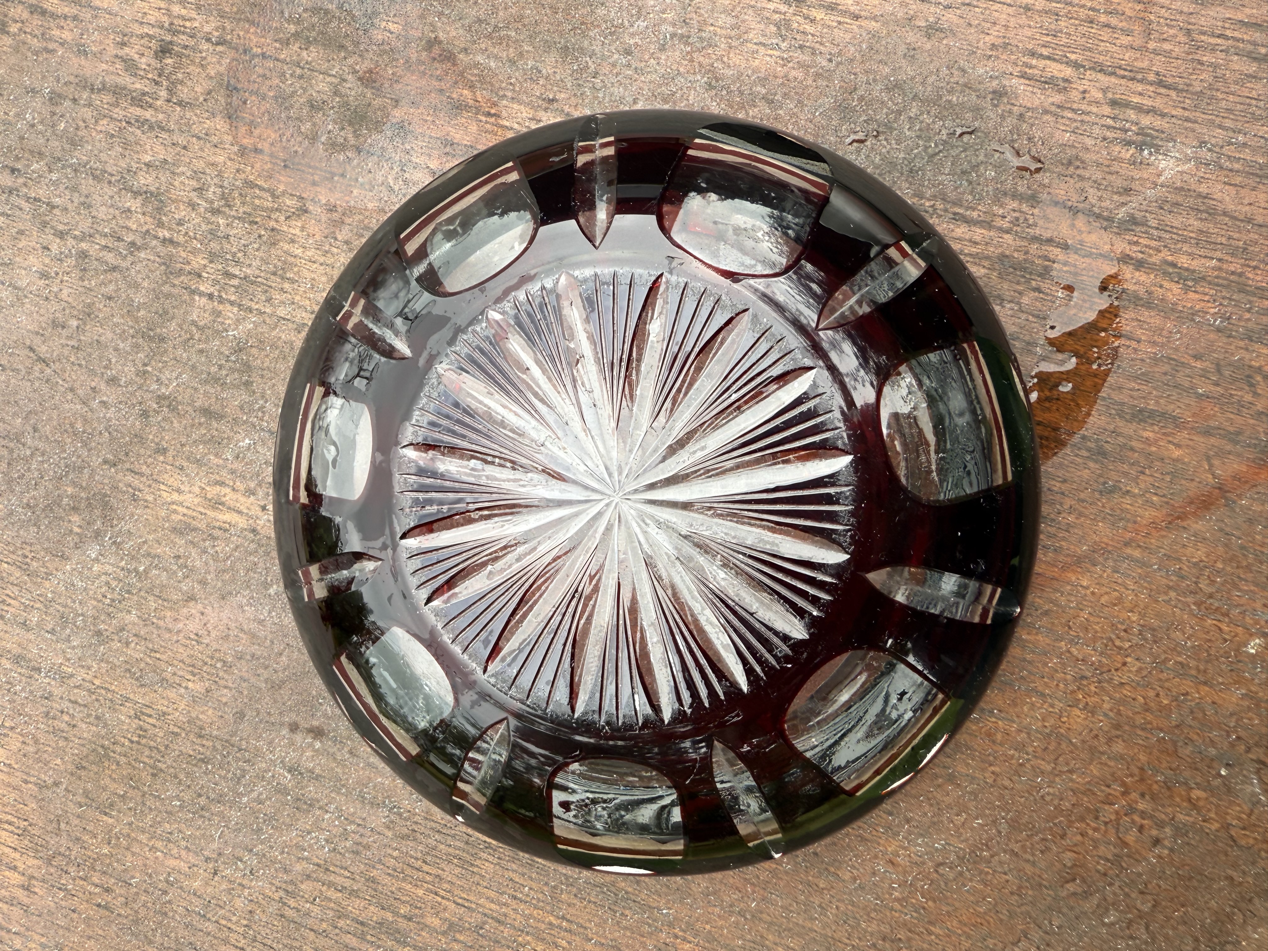 Vintage Riia tuhatoos (Ilguciems glass factory)