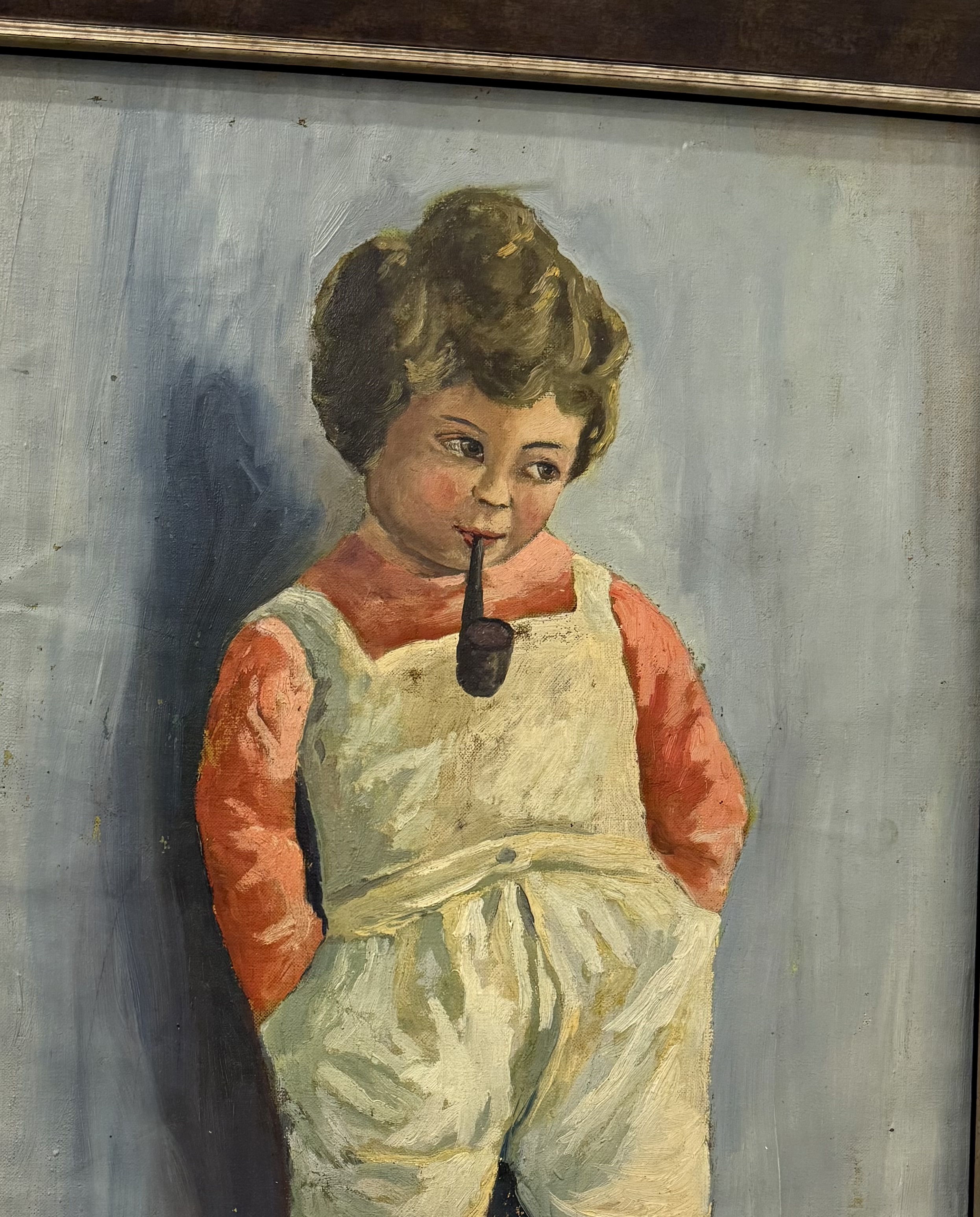 EW maal "Tüdruk piibuga". Supertöö!