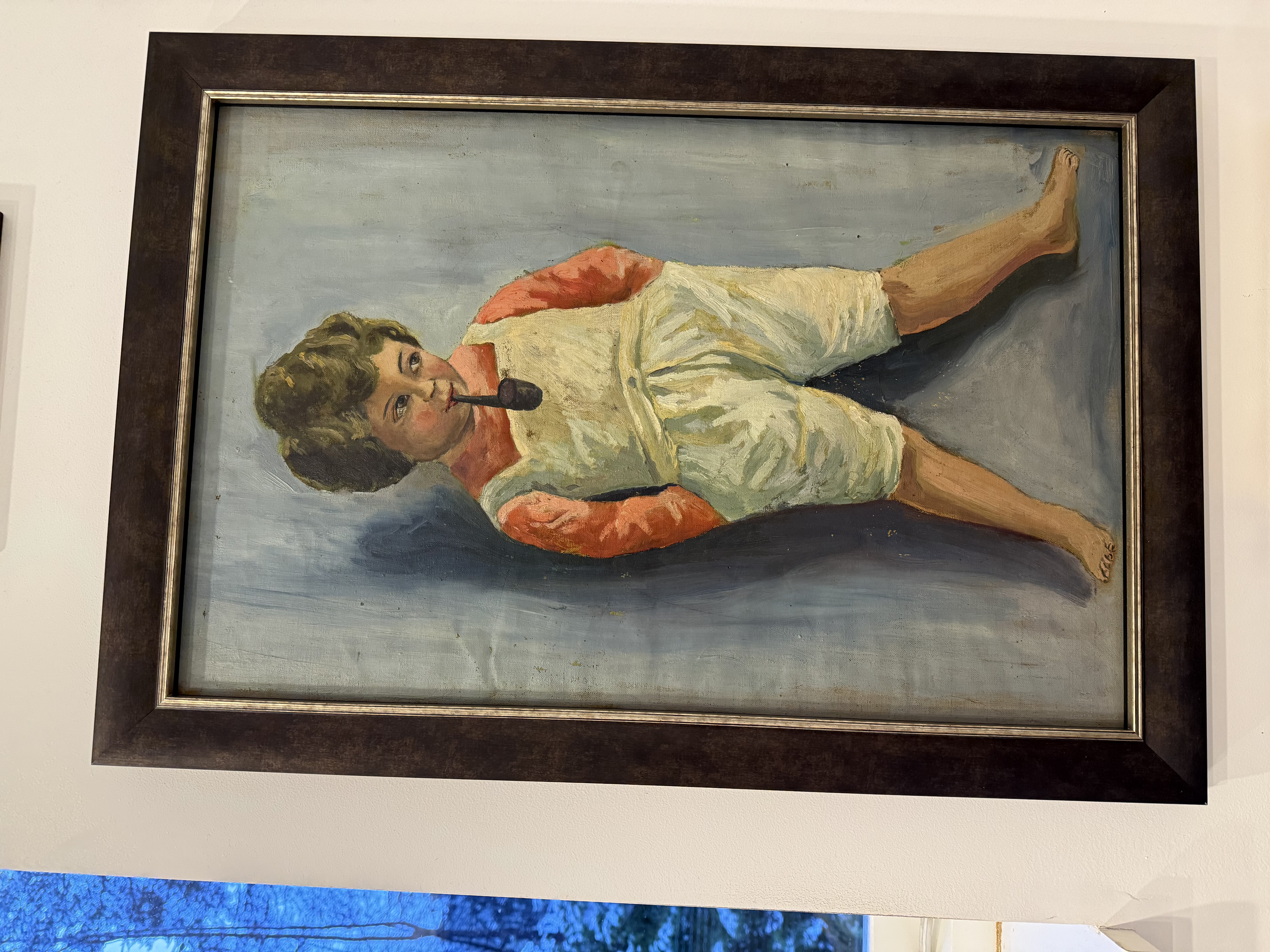 EW maal "Tüdruk piibuga". Supertöö!