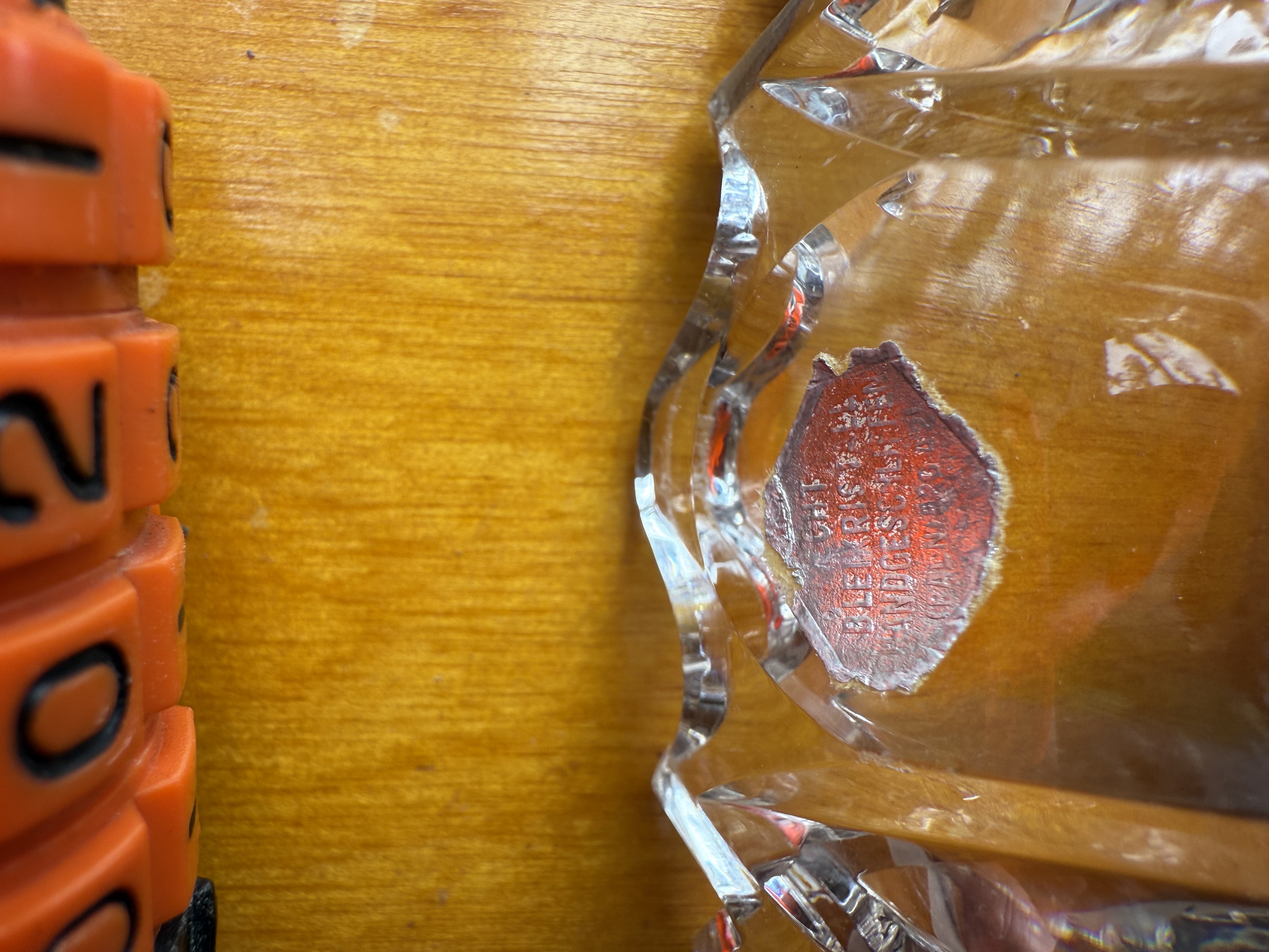 EW kristallist dekoratiivkauss