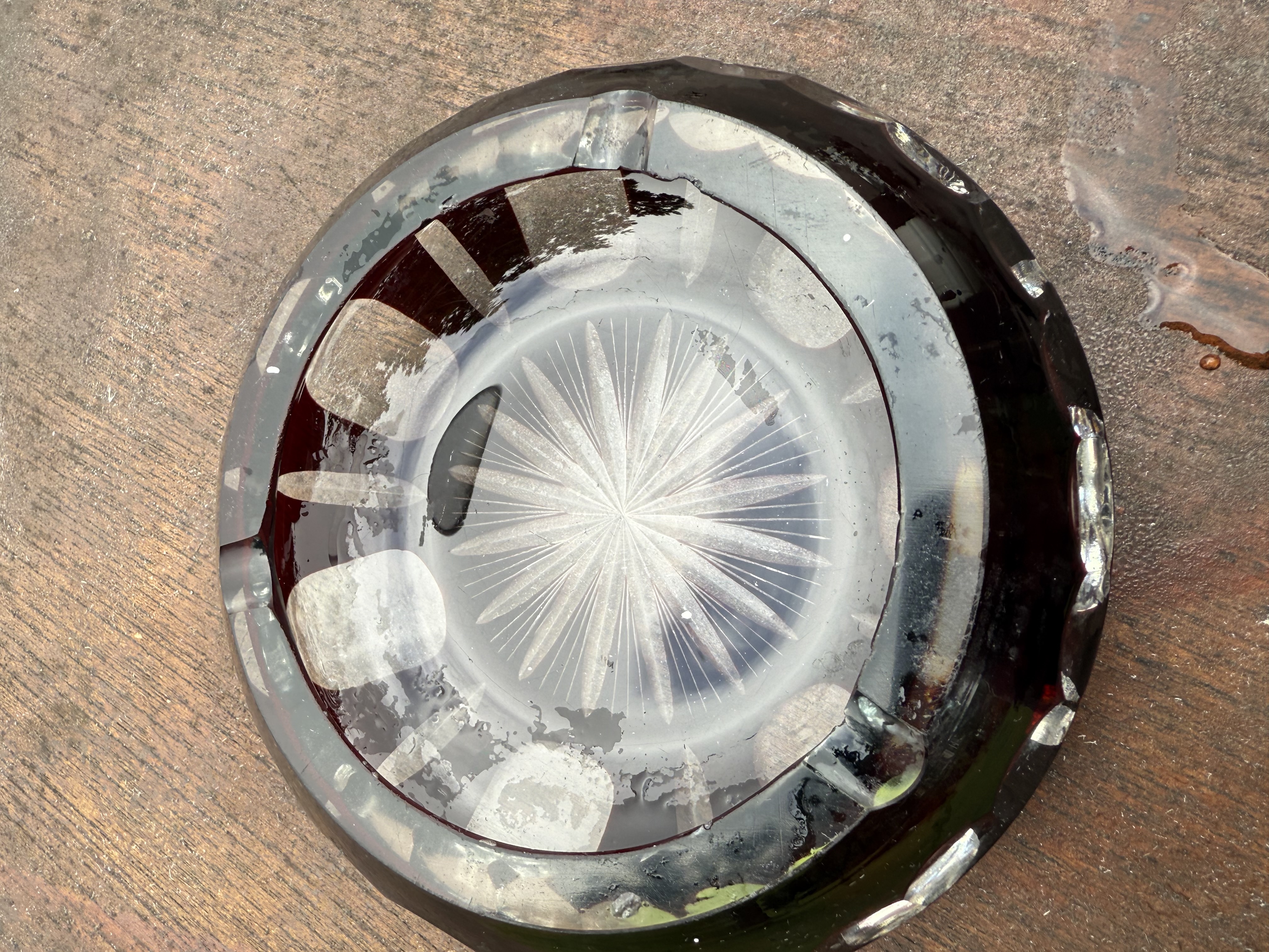 Vintage Riia tuhatoos (Ilguciems glass factory)