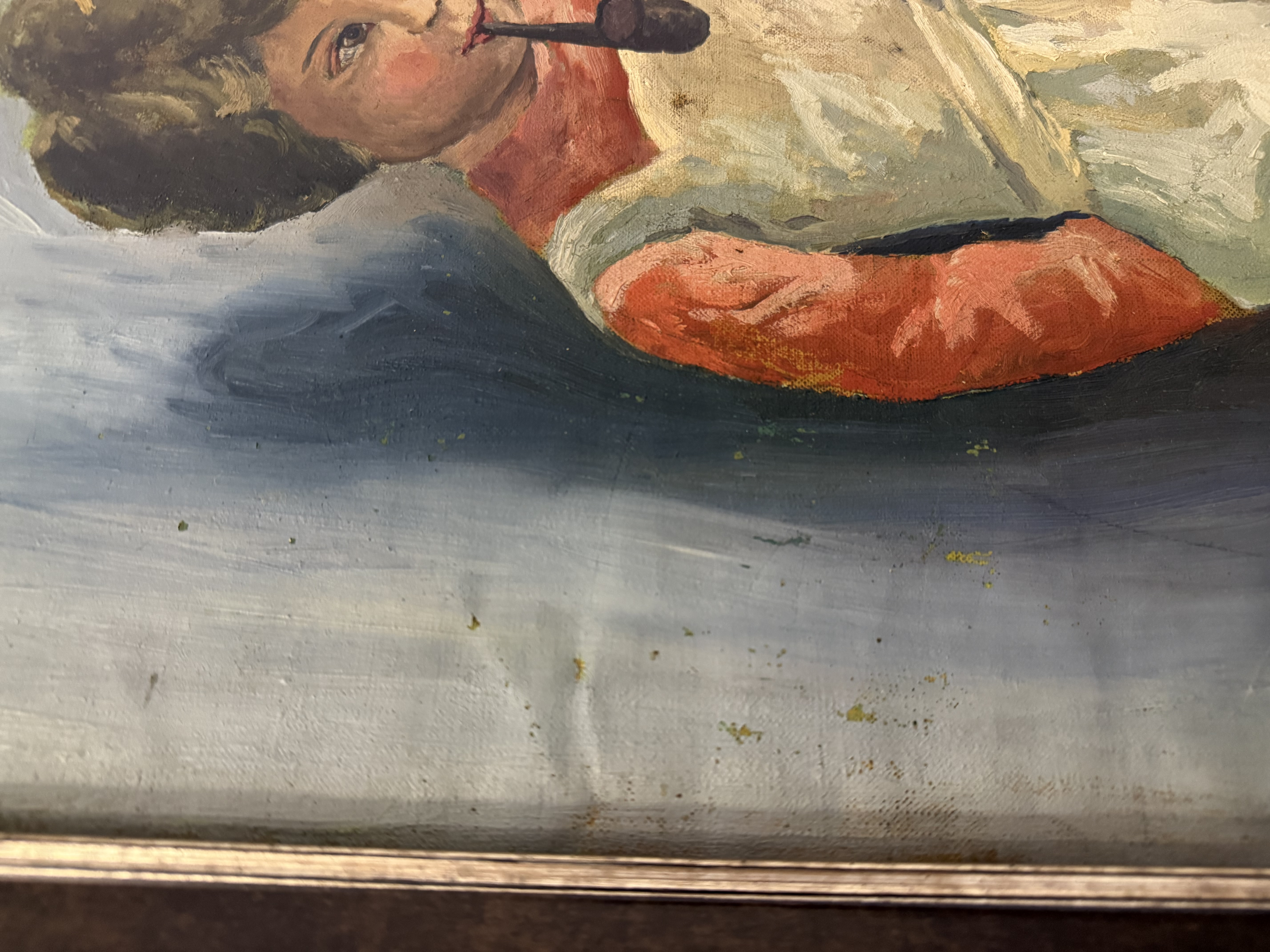 EW maal "Tüdruk piibuga". Supertöö!