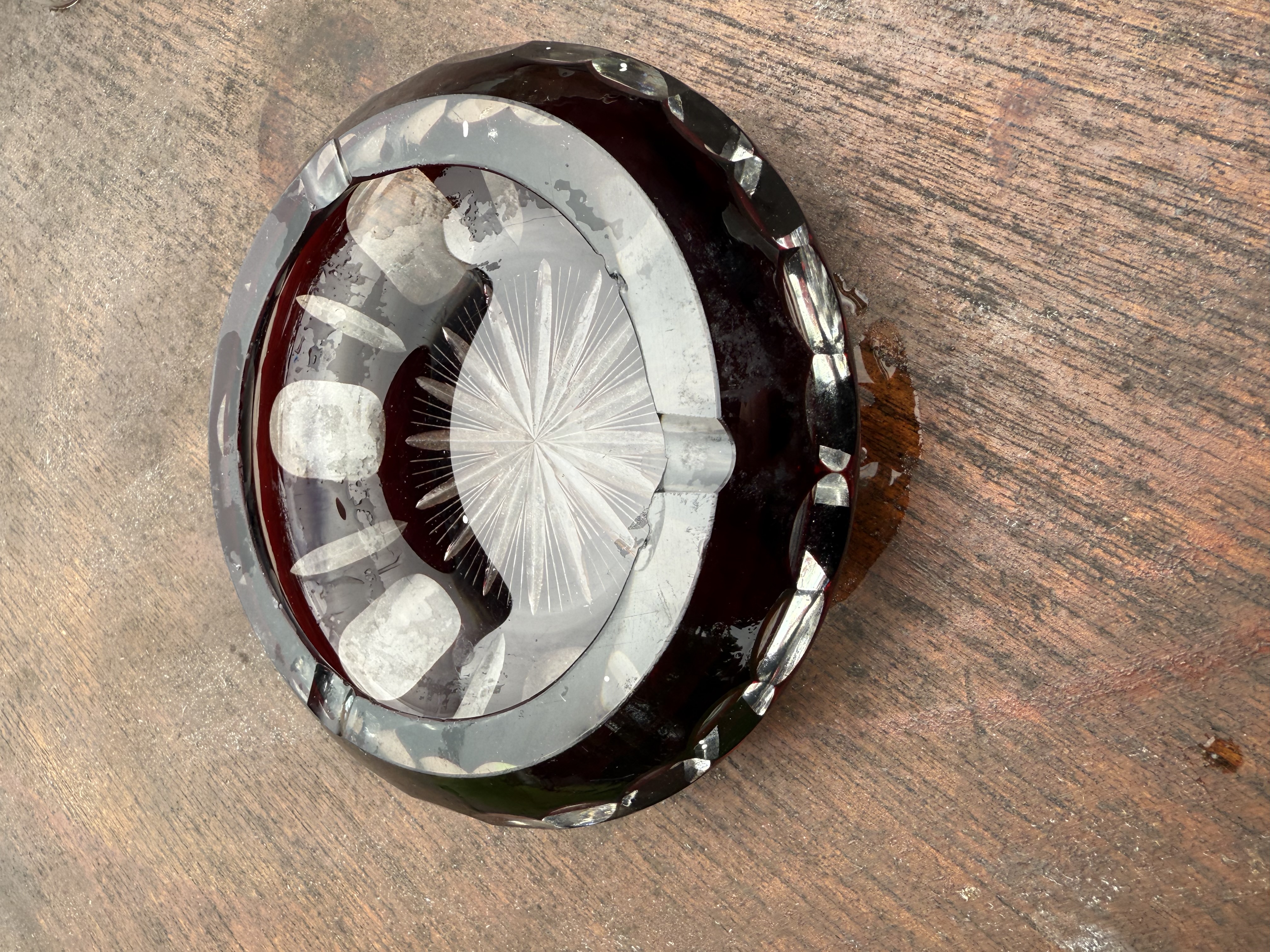 Vintage Riia tuhatoos (Ilguciems glass factory)