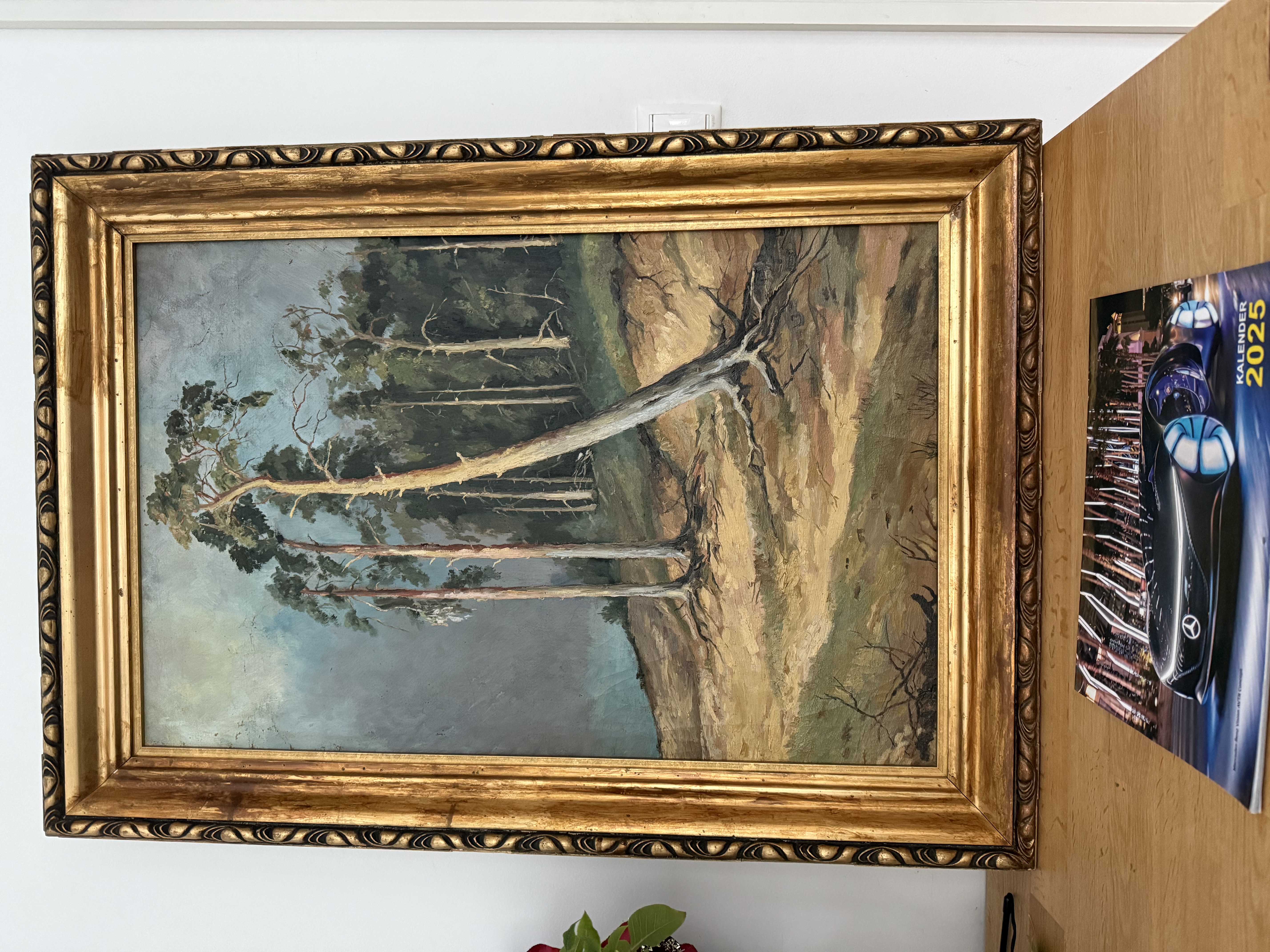 EW õlimaal koopia Šiškini "Enne äikest" 53x79cm