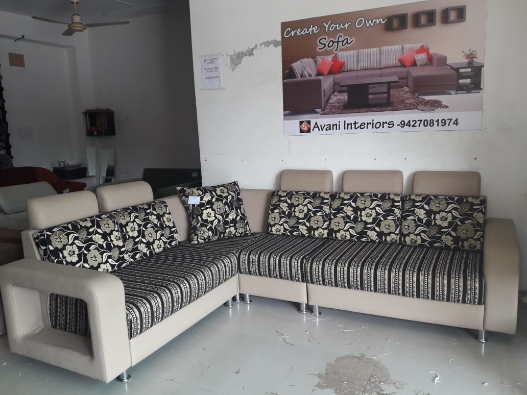 Modern L-Shaped Sofa