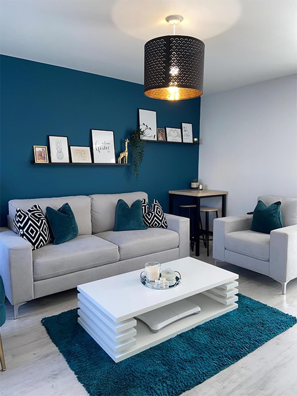 Modern White Coffee Table