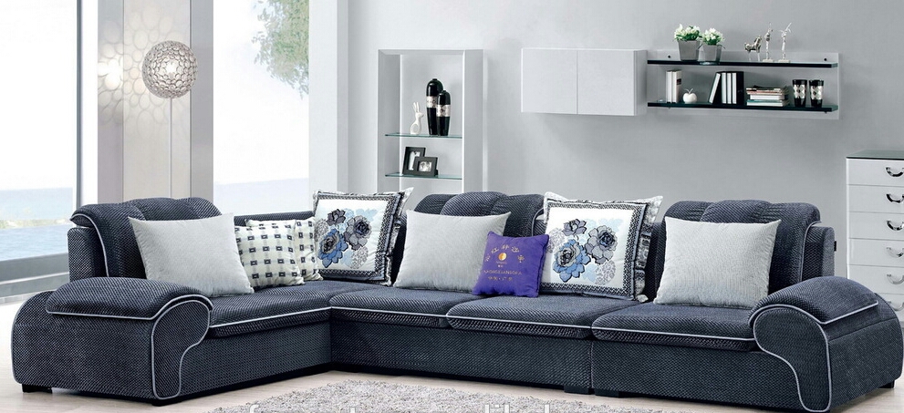 Modern L-Shaped Sectional Sofa