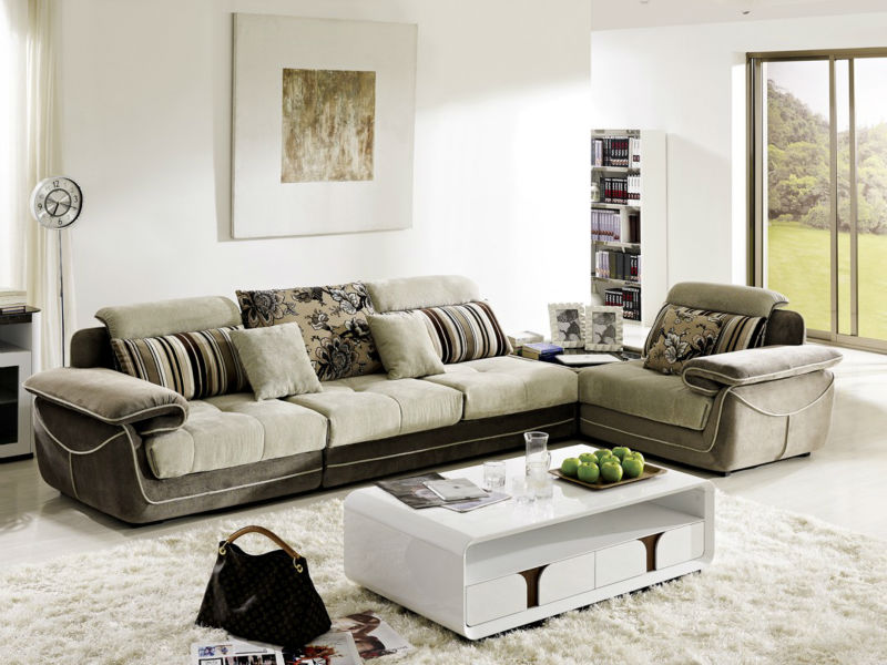 Modern L-Shape Sofa Set