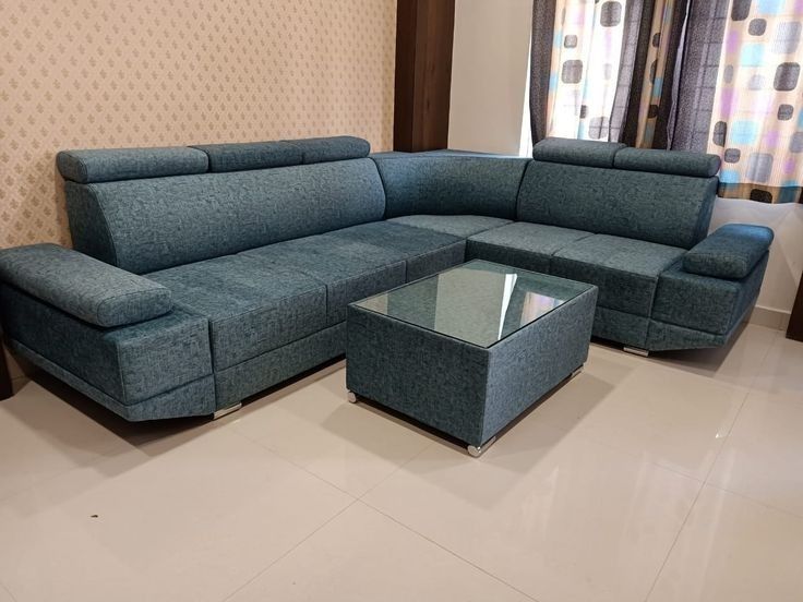 Modern L-Shaped Sofa Set
