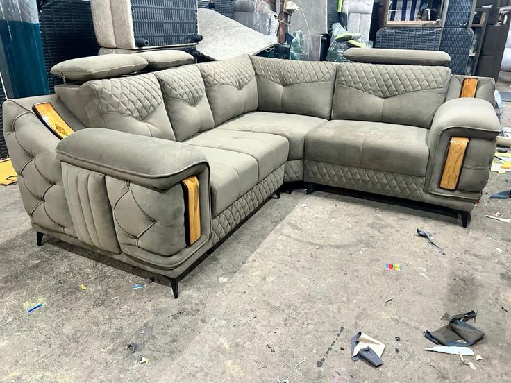 Luxury L-Shaped Sectional Sofa