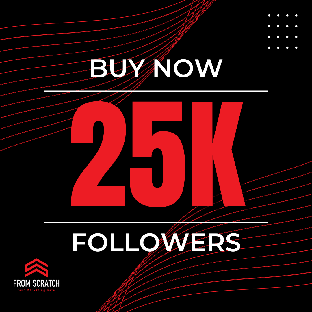 25K Followers Package