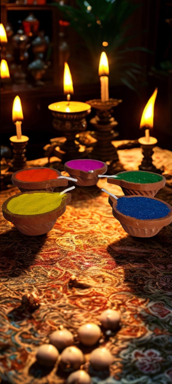 Aroma candles ( Pack of 5 ) 