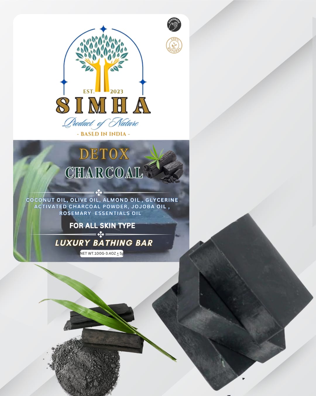 Detox Charcoal Soap Bar