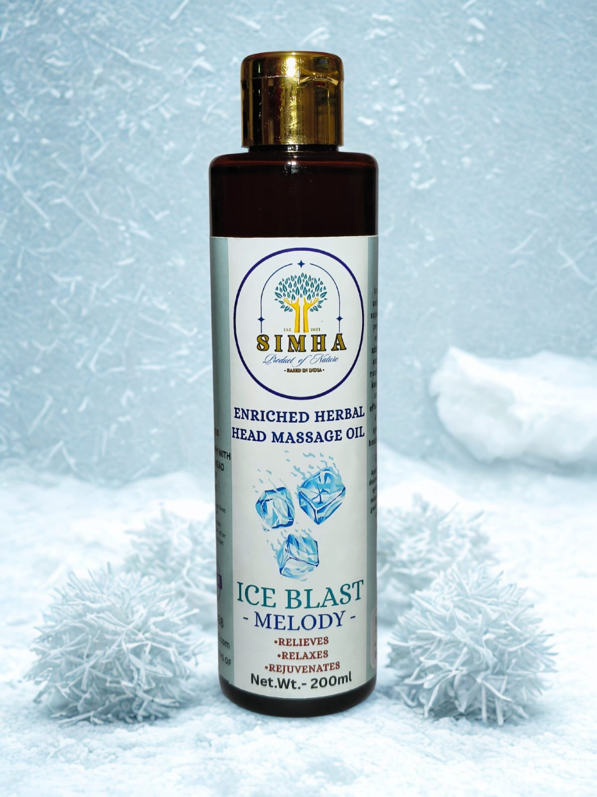 Simha Enriched Herbal Head Massage Oil