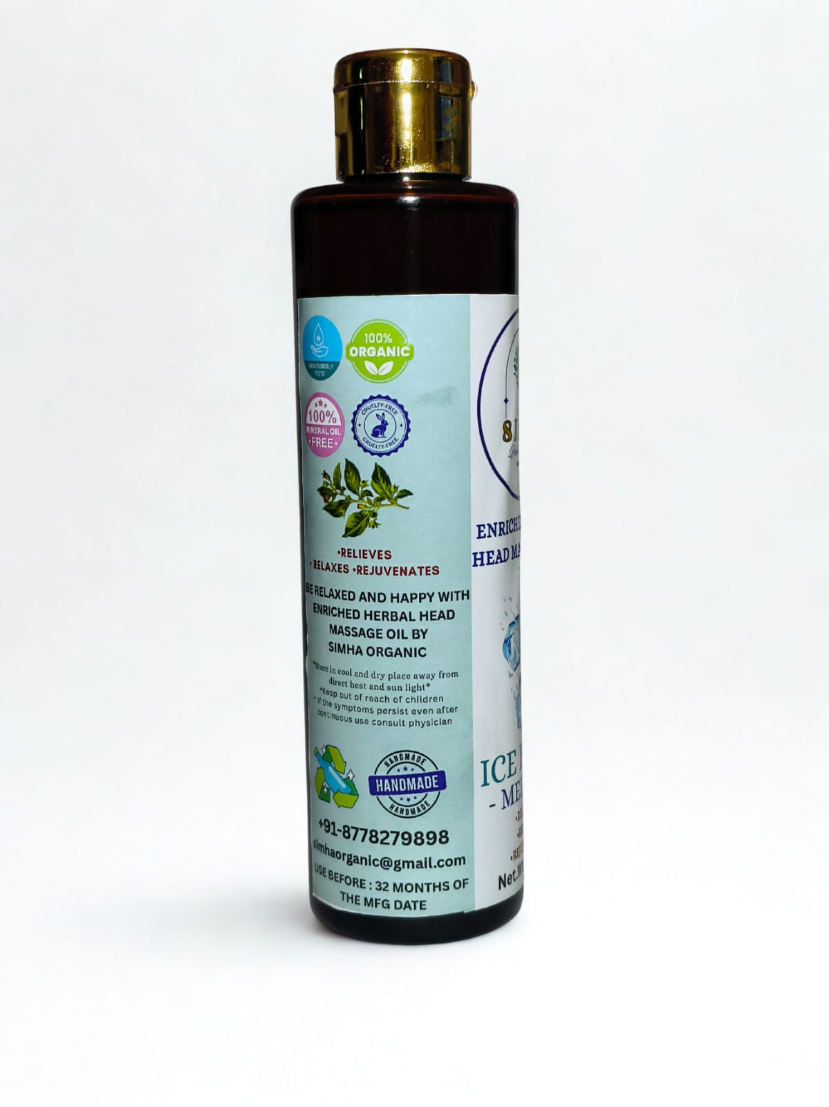Simha Enriched Herbal Head Massage Oil