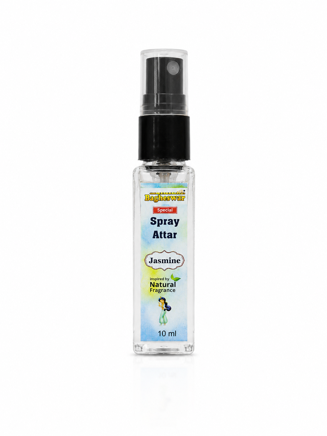 Bagheswar Jasmine Spray Attar 10ml (pack of 12 pieces)