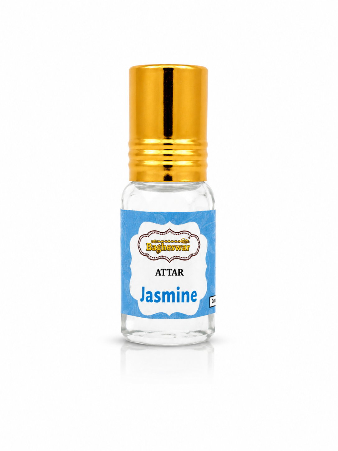 Bagheswar Roll on Jasmine Attar 5ml (pack of 12 pieces) 