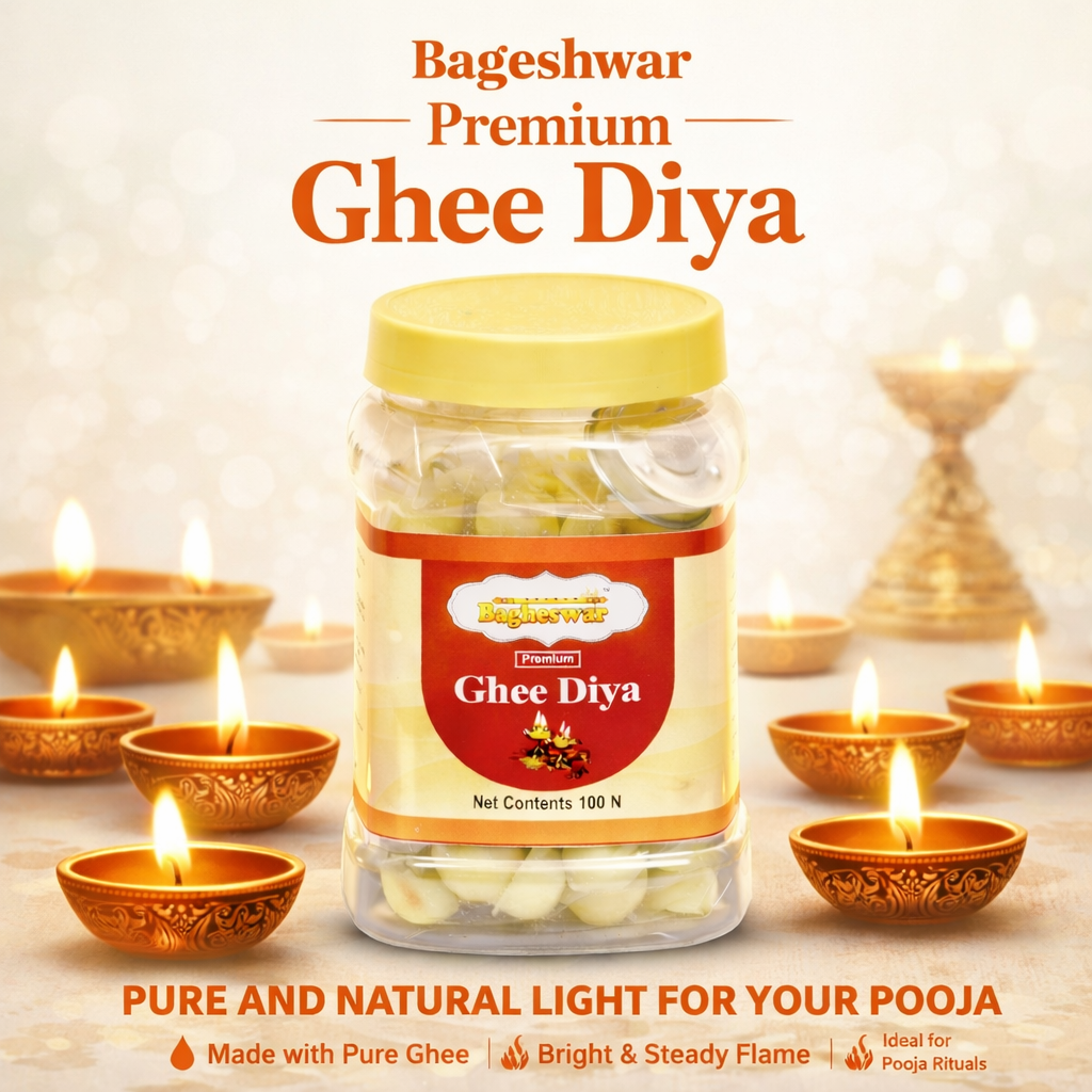 Bagheswar Ghee Diya – 100N