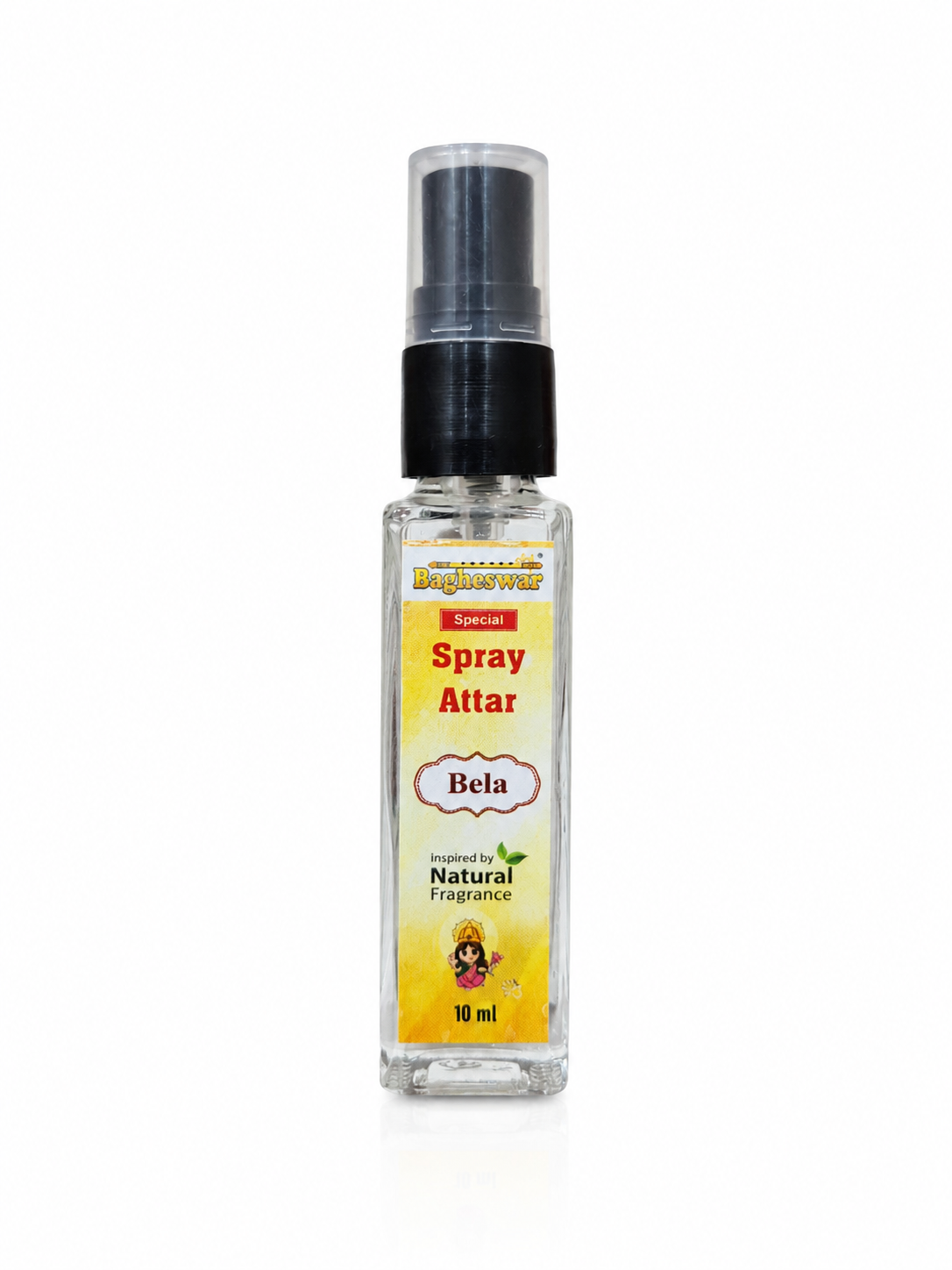 Bagheswar Bela Spray Attar 10ml (pack of 12 pieces)
