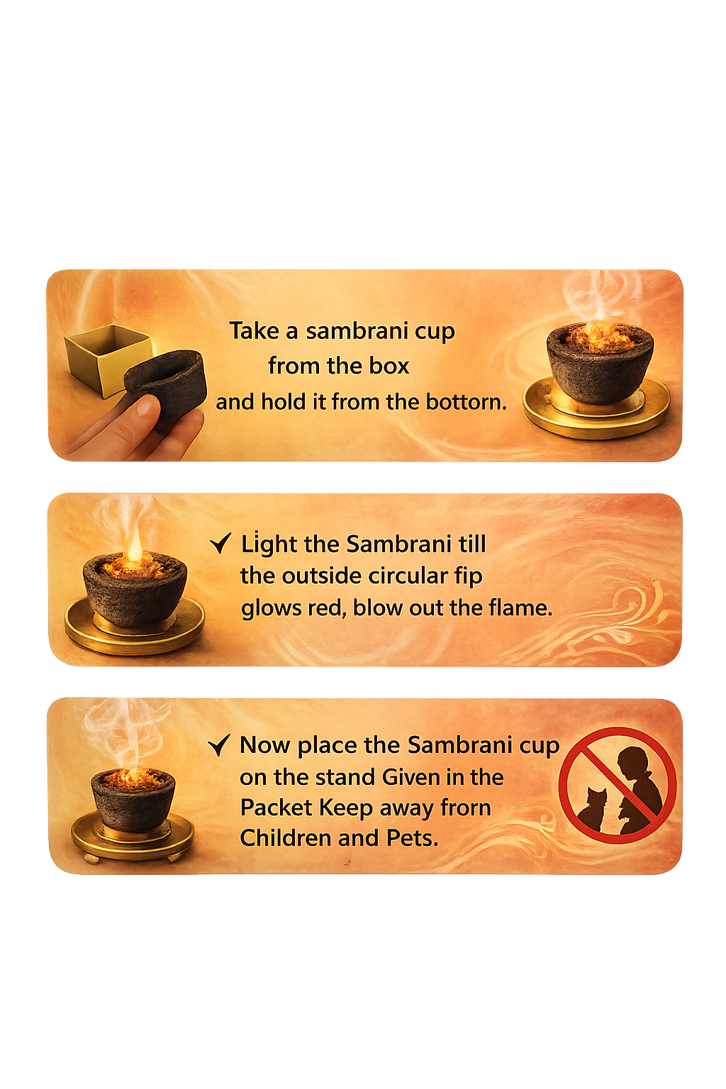Bagheswar Loban Sambhrani Cups – Pack of 12 pieces