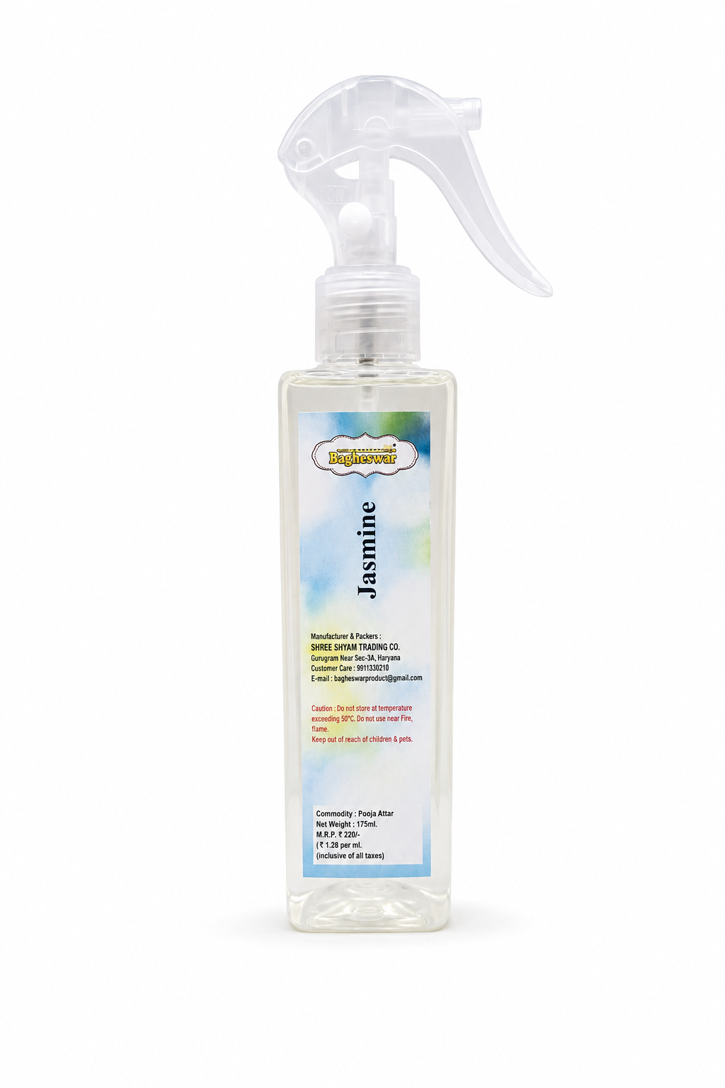 Bagheswar Jasmine Premium Spray Attar 175ml