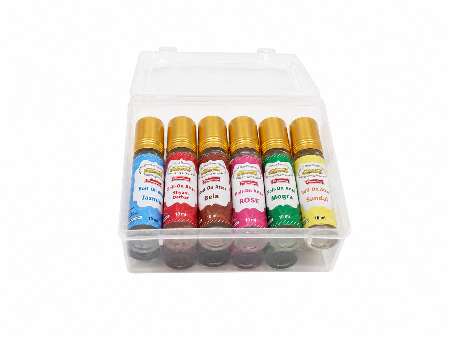  Bagheswar Roll-On Attar Set (pack of 12 pieces)