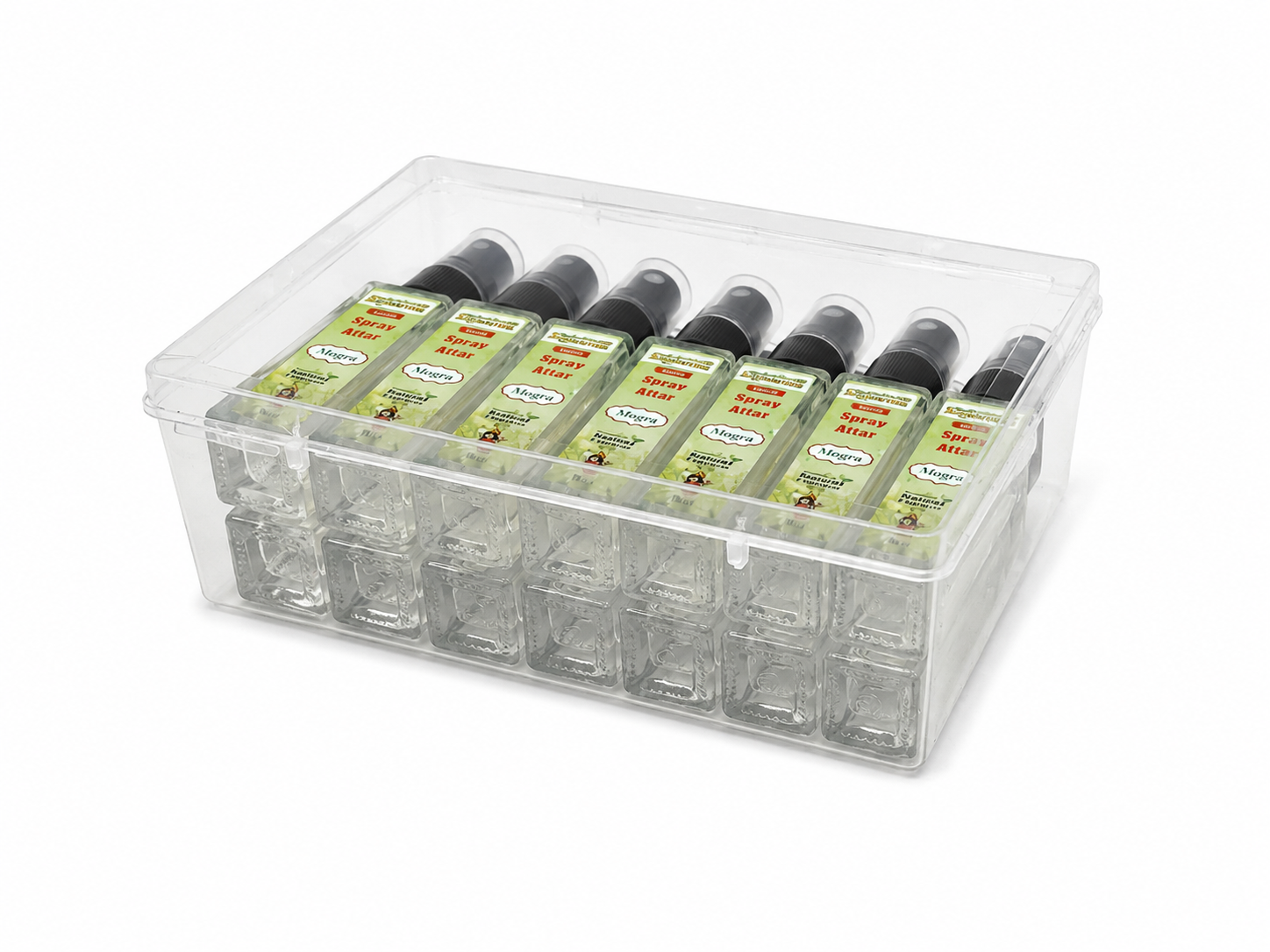 Bagheswar Mogra Spray Attar 10ml(pack of 12 pieces)
