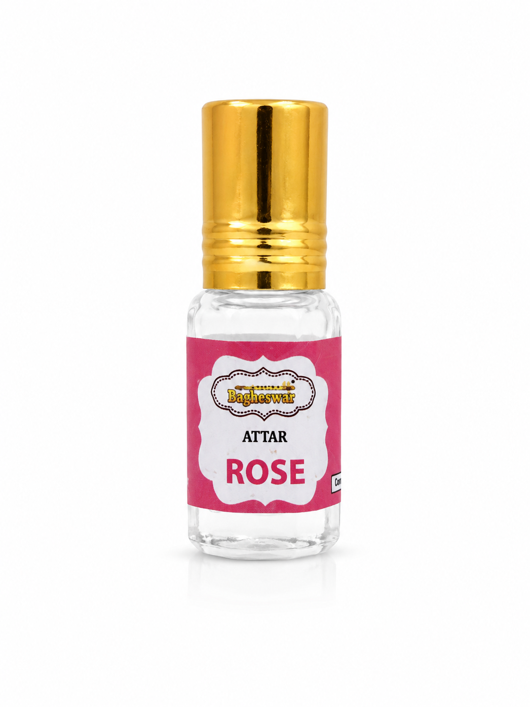 Bagheswar Rose Attar-5ml (pack of 12 pieces)
