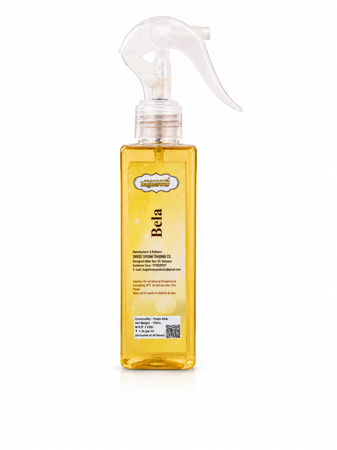 Bagheswar Bela Premium Spray Attar 175ml
