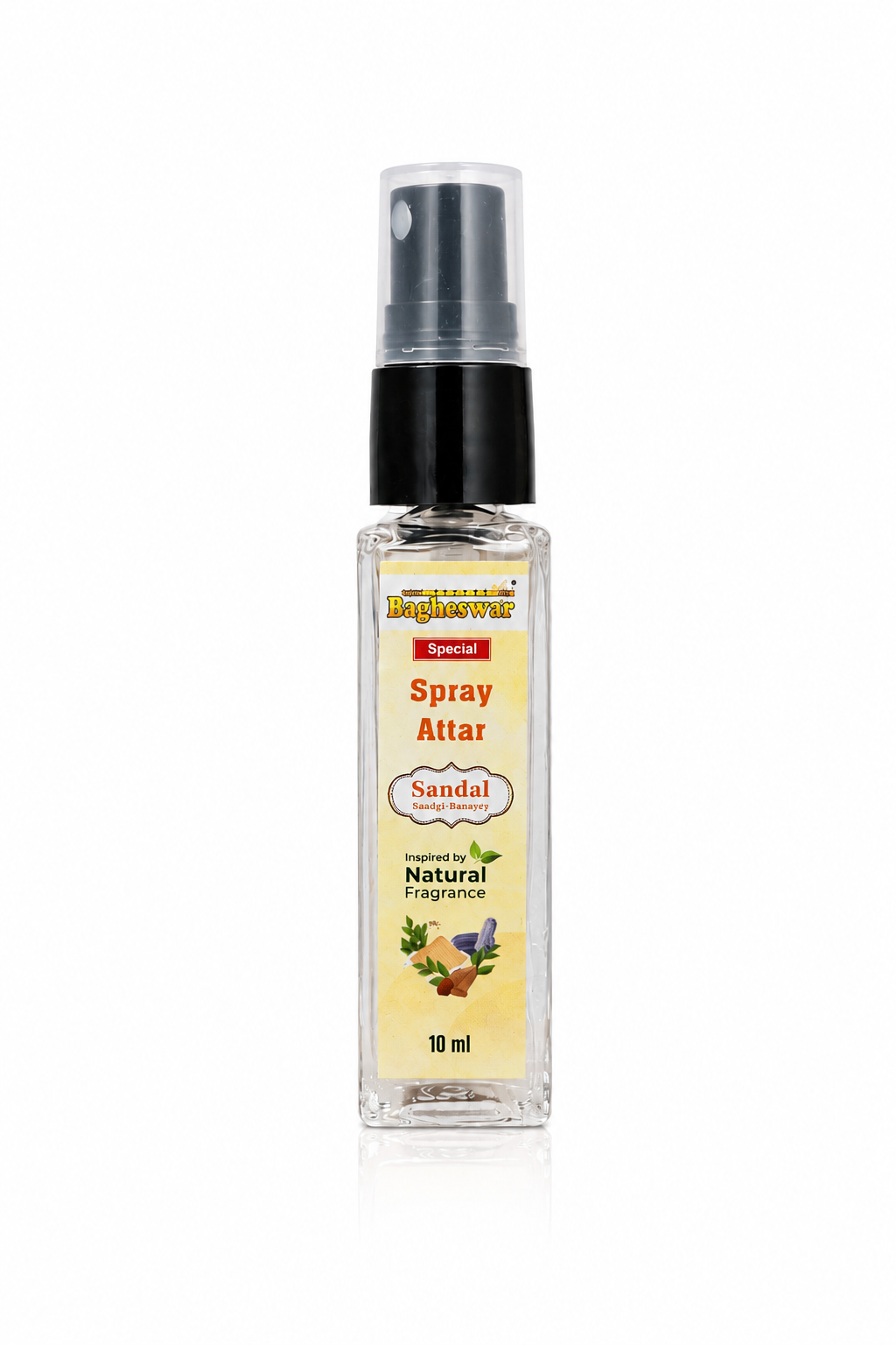 Bagheswar Sandal Spray Attar 10ml