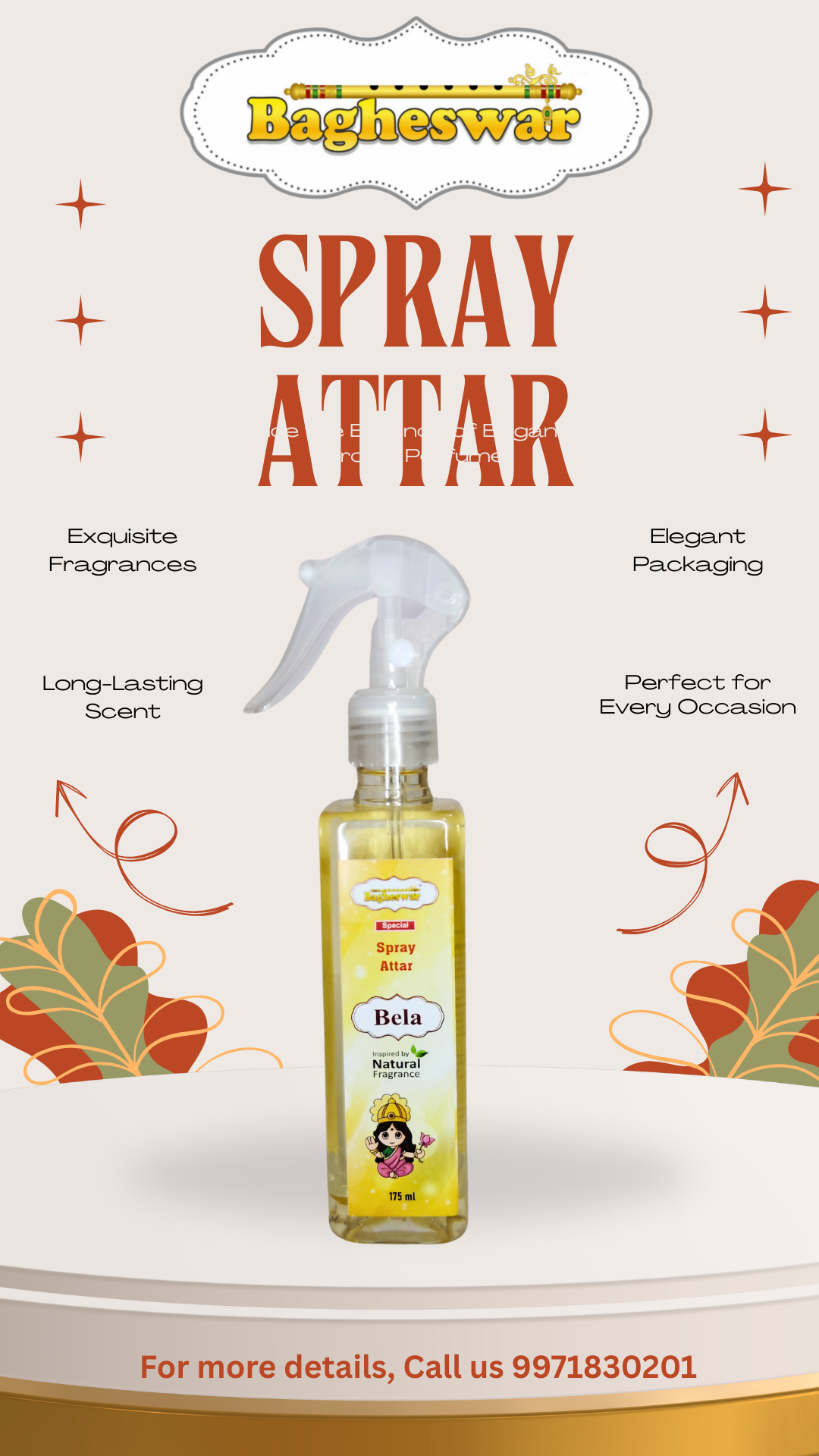 Bela Spray Attar- 175ml
