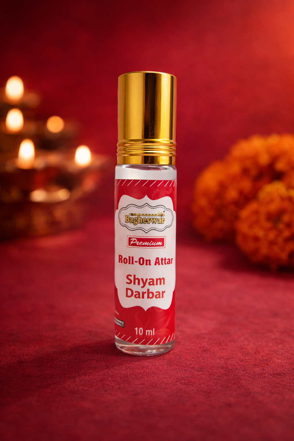 Bagheswar Shyam Darbar Roll-On Attar 10ml (pack of 12 pieces)