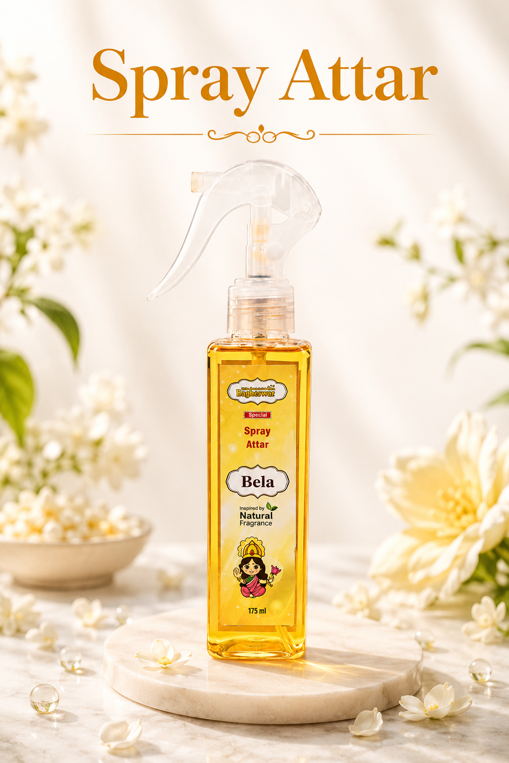 Bagheswar Bela Premium Spray Attar 175ml