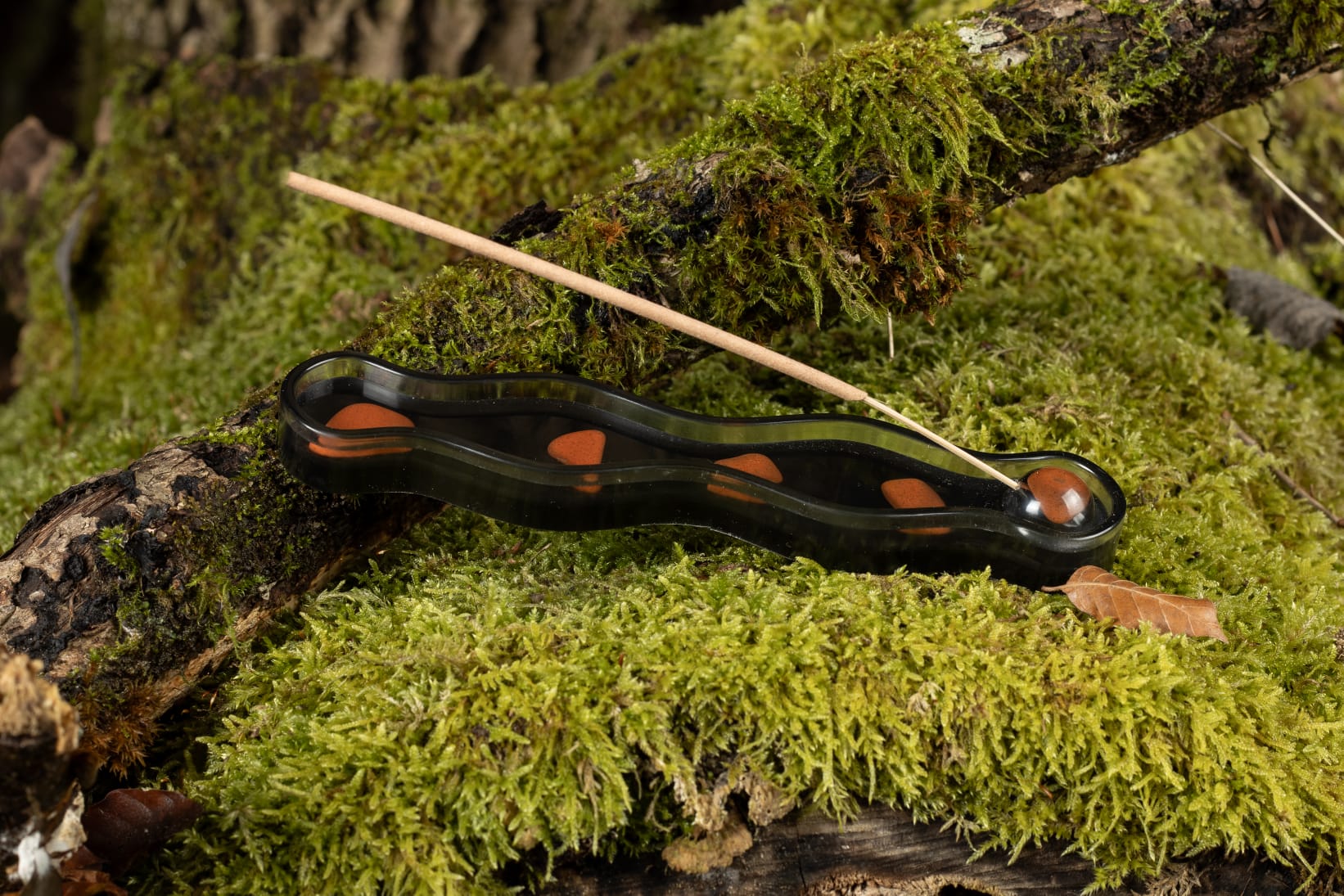 Porte-encens ondulé 7 Chakras