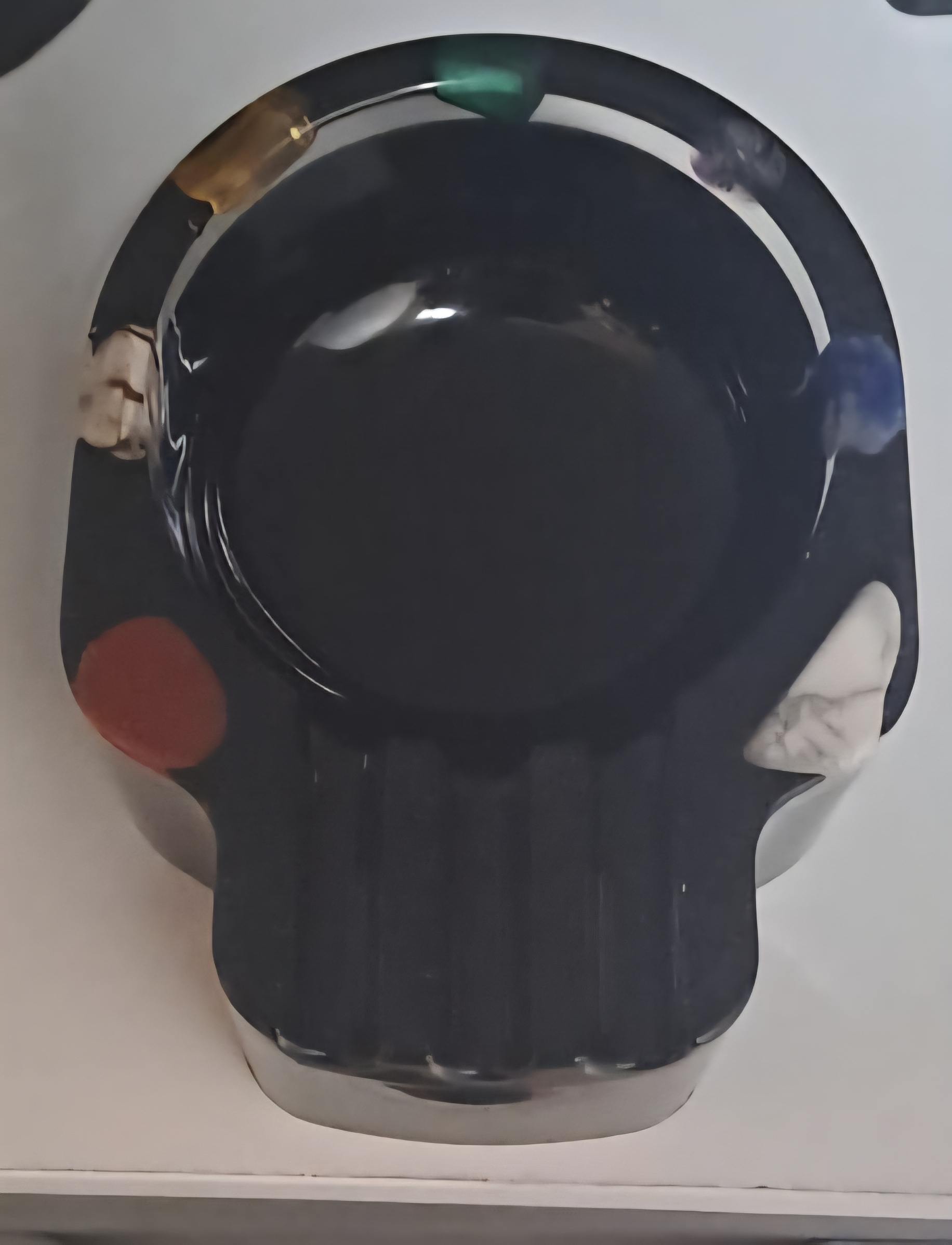 Cendrier avec ou sans tête de mort et ses pierres naturelles 