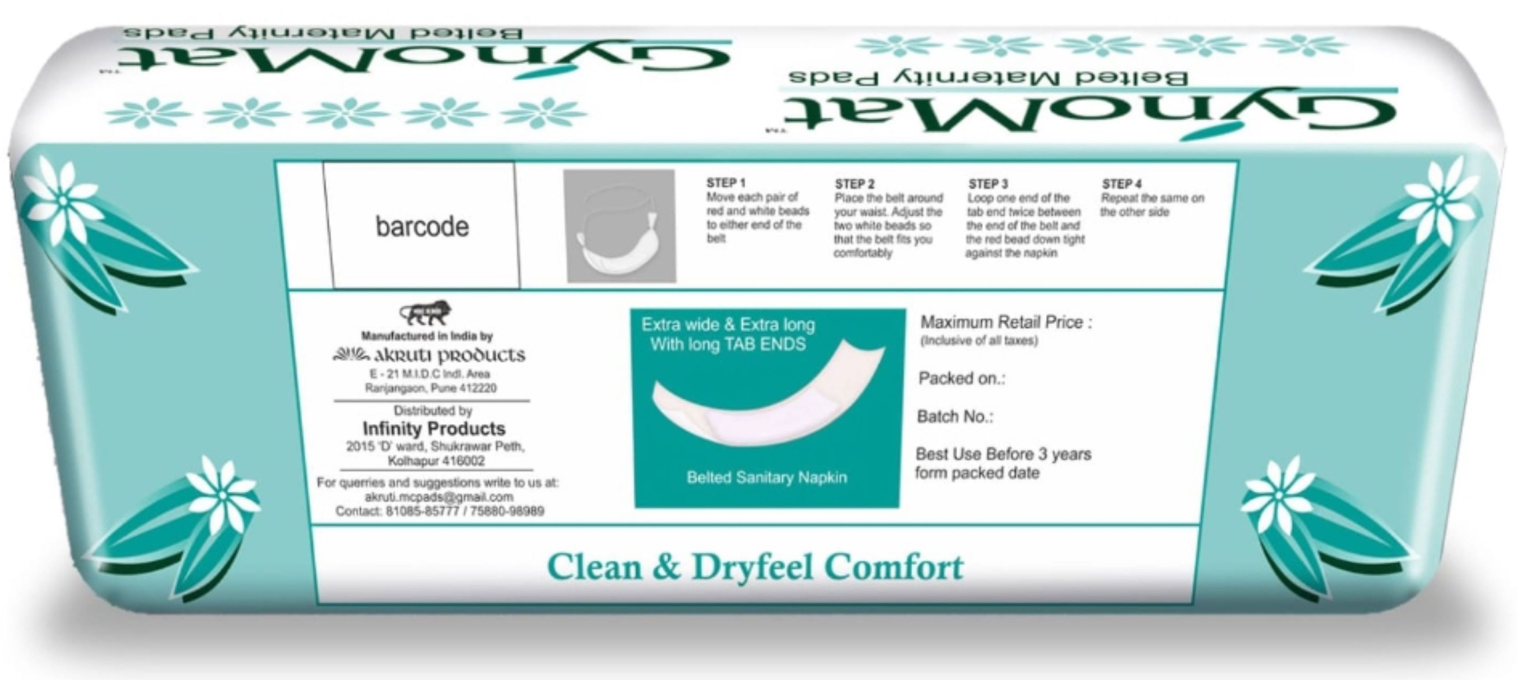 GynoMat Belted Maternity Pads