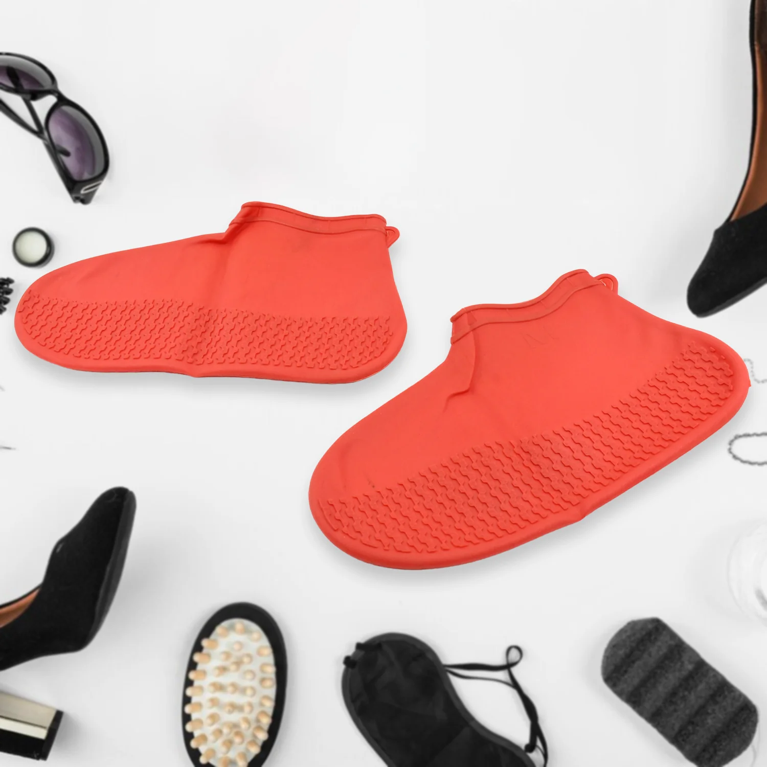 Reusable Silicone Shoe Covers (Medium)