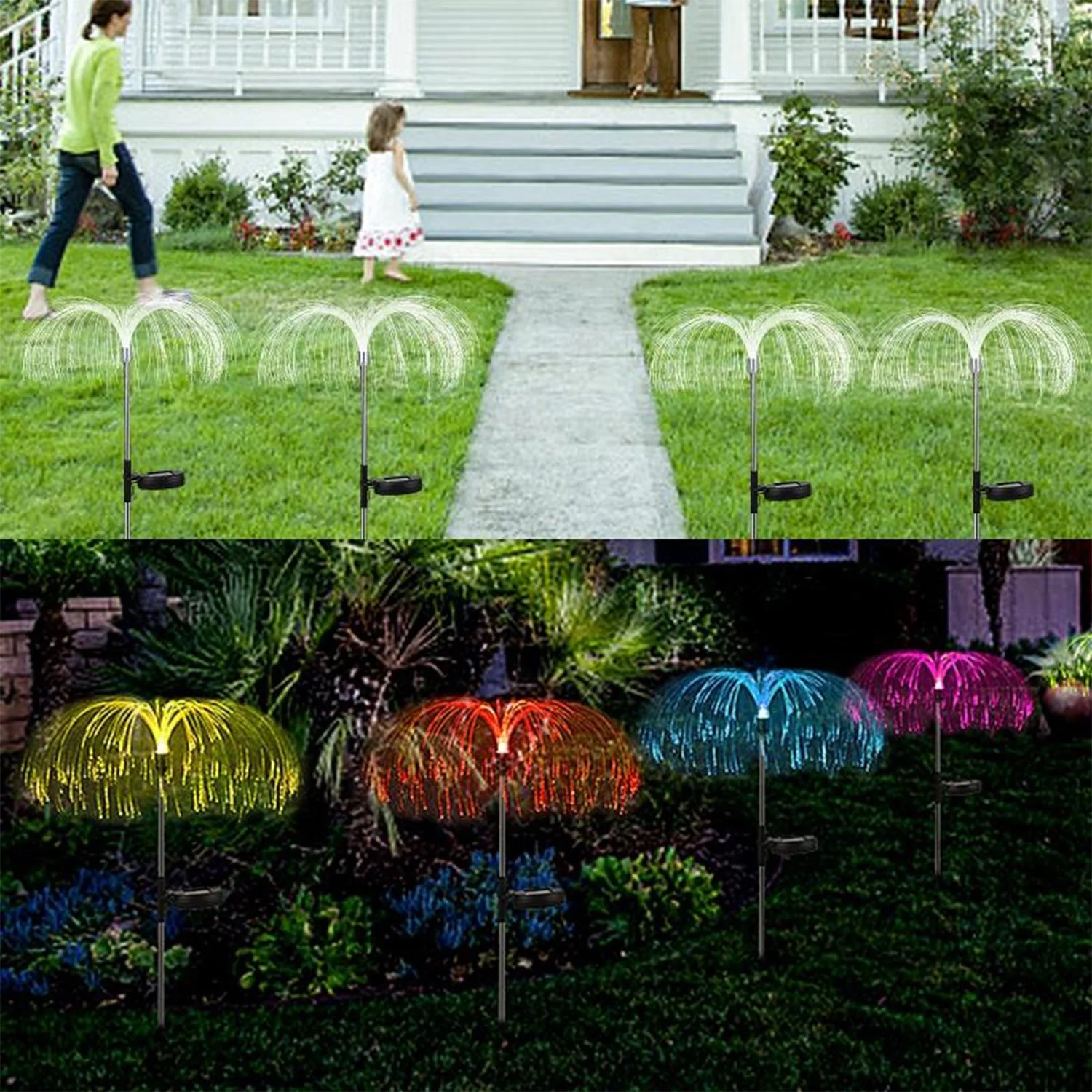 7 Colors Changing Lively Jellyfish Light