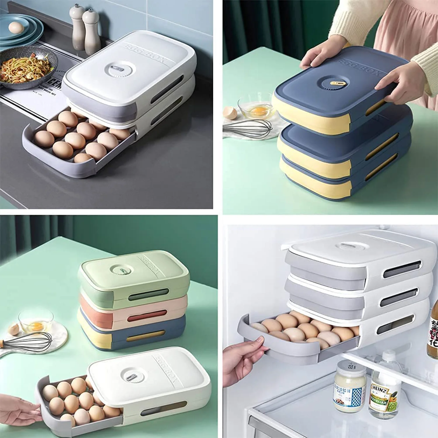 Stackable Egg Storage Box