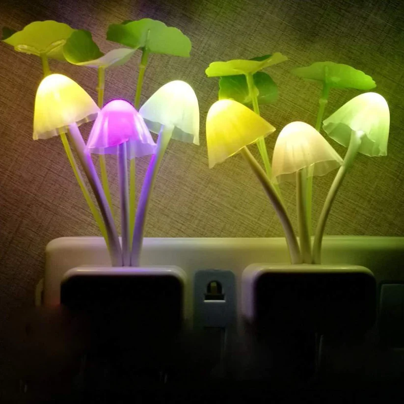 LED Mushroom Night Light