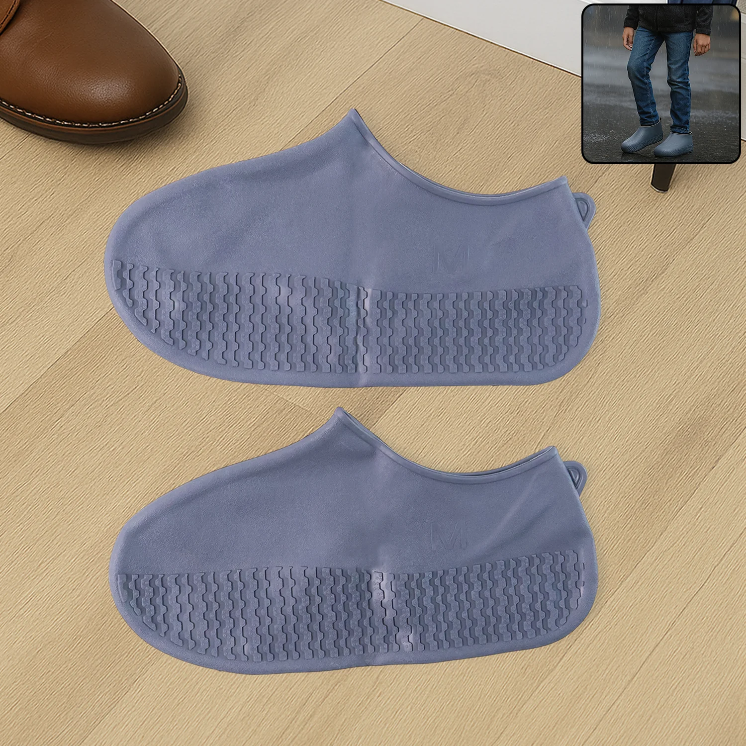 Reusable Silicone Shoe Covers (medium)