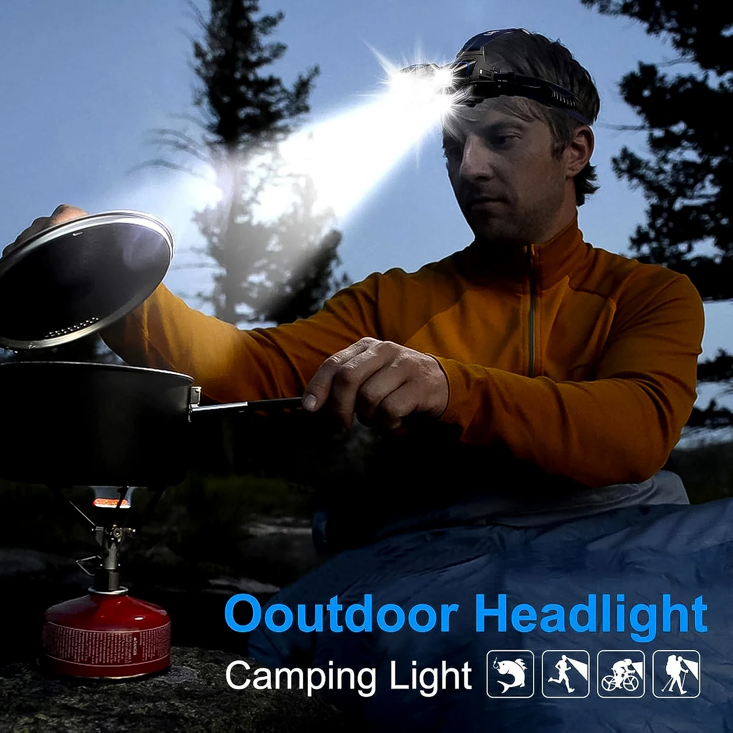 5 LED Headlamp