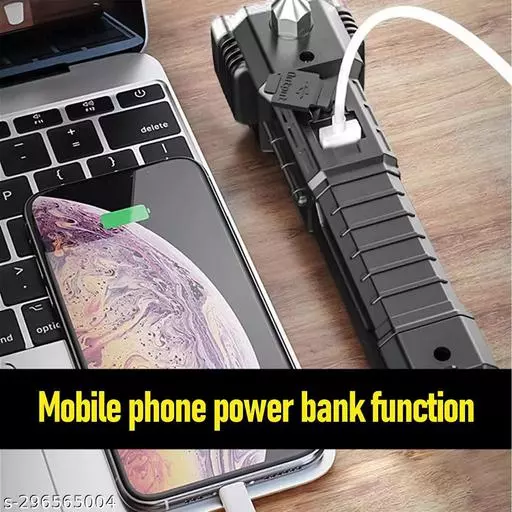 Portable 3W Rechargeable LED Torch Flashlight.