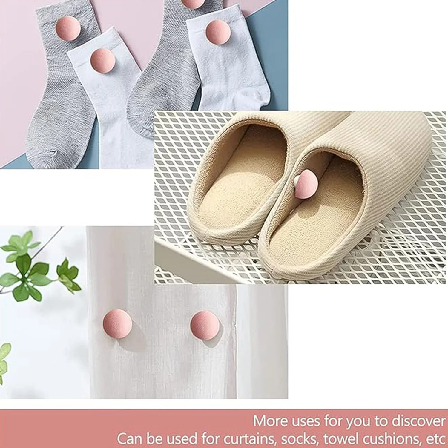 Mushroom-Shaped Upholstery Pins (set of 8)