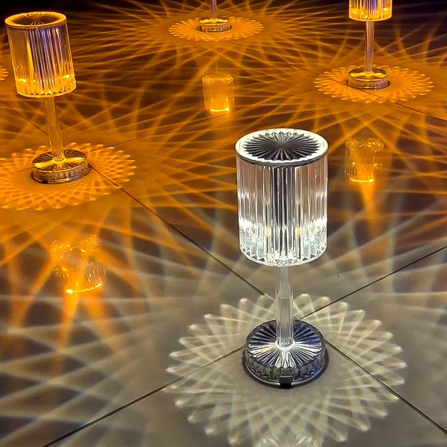 Crystal LED Table Lamp