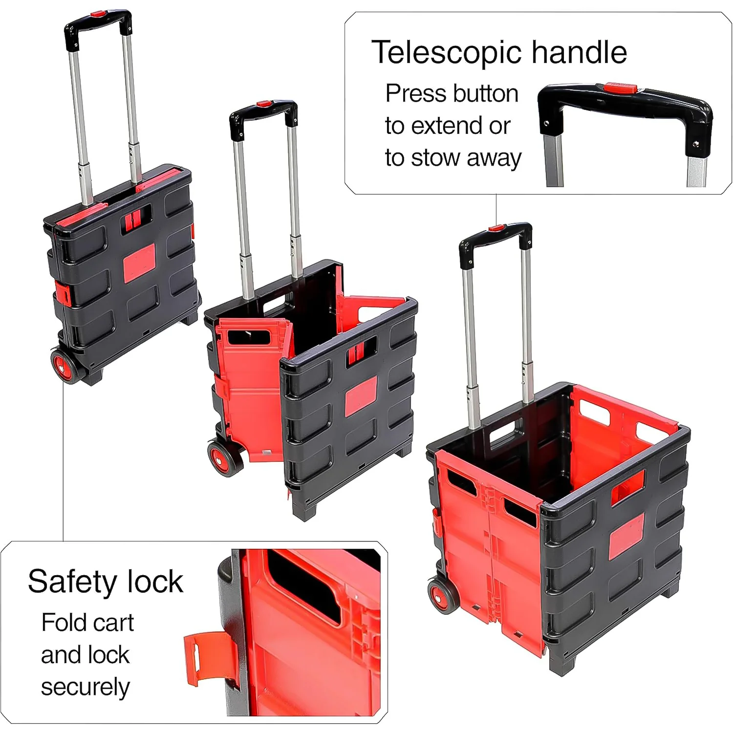 Portable Rolling Storage Cart
