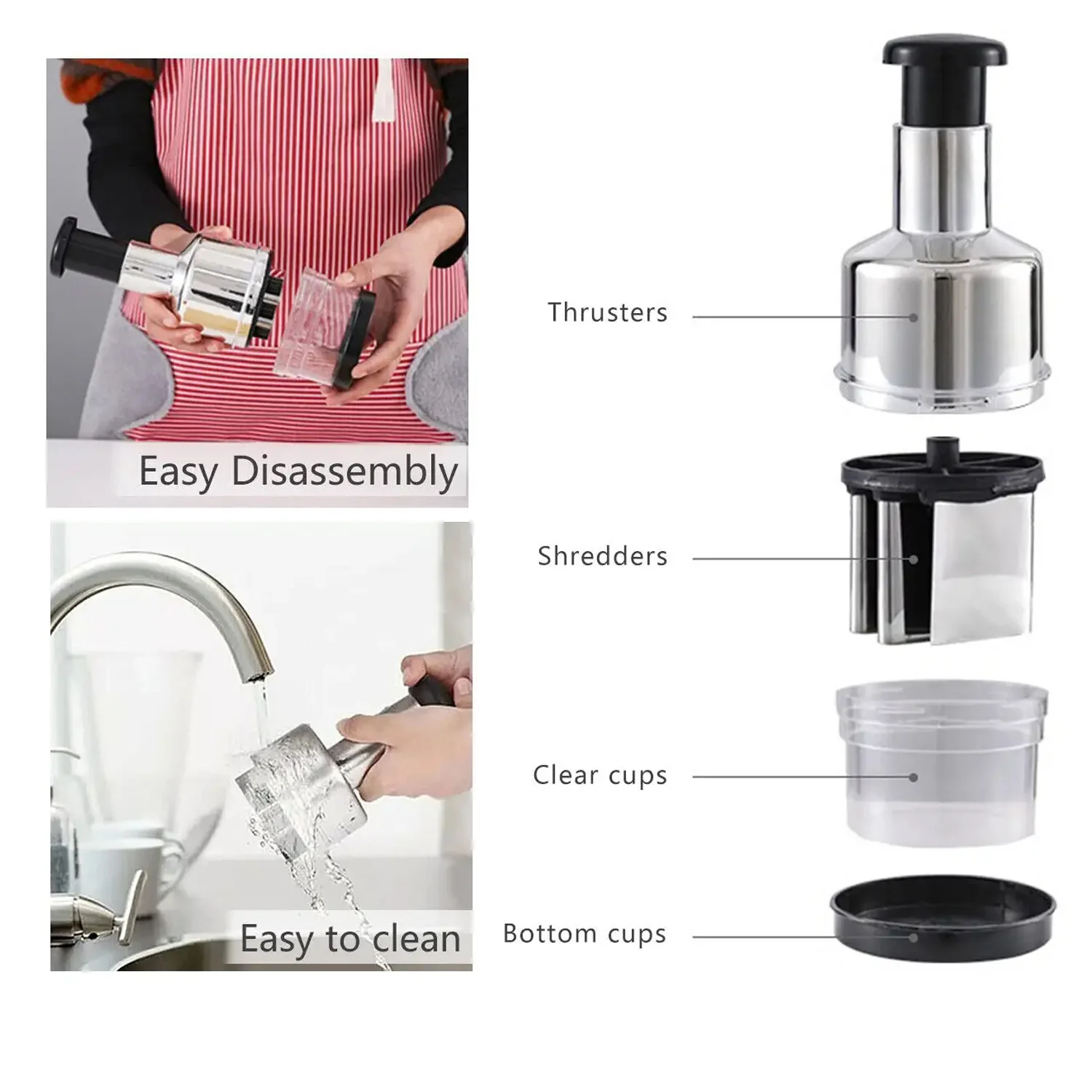 Food Cutter, Multifunctional Stainless