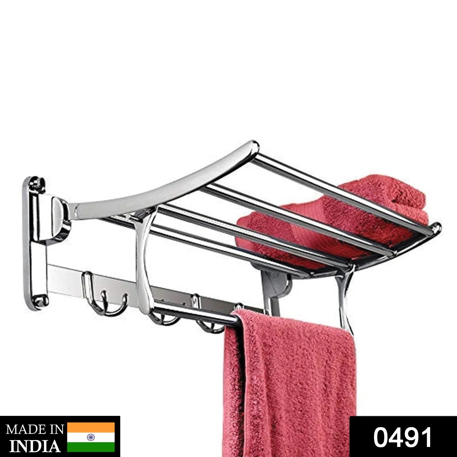 Heavy Duty Wall Mounted Towel Rack